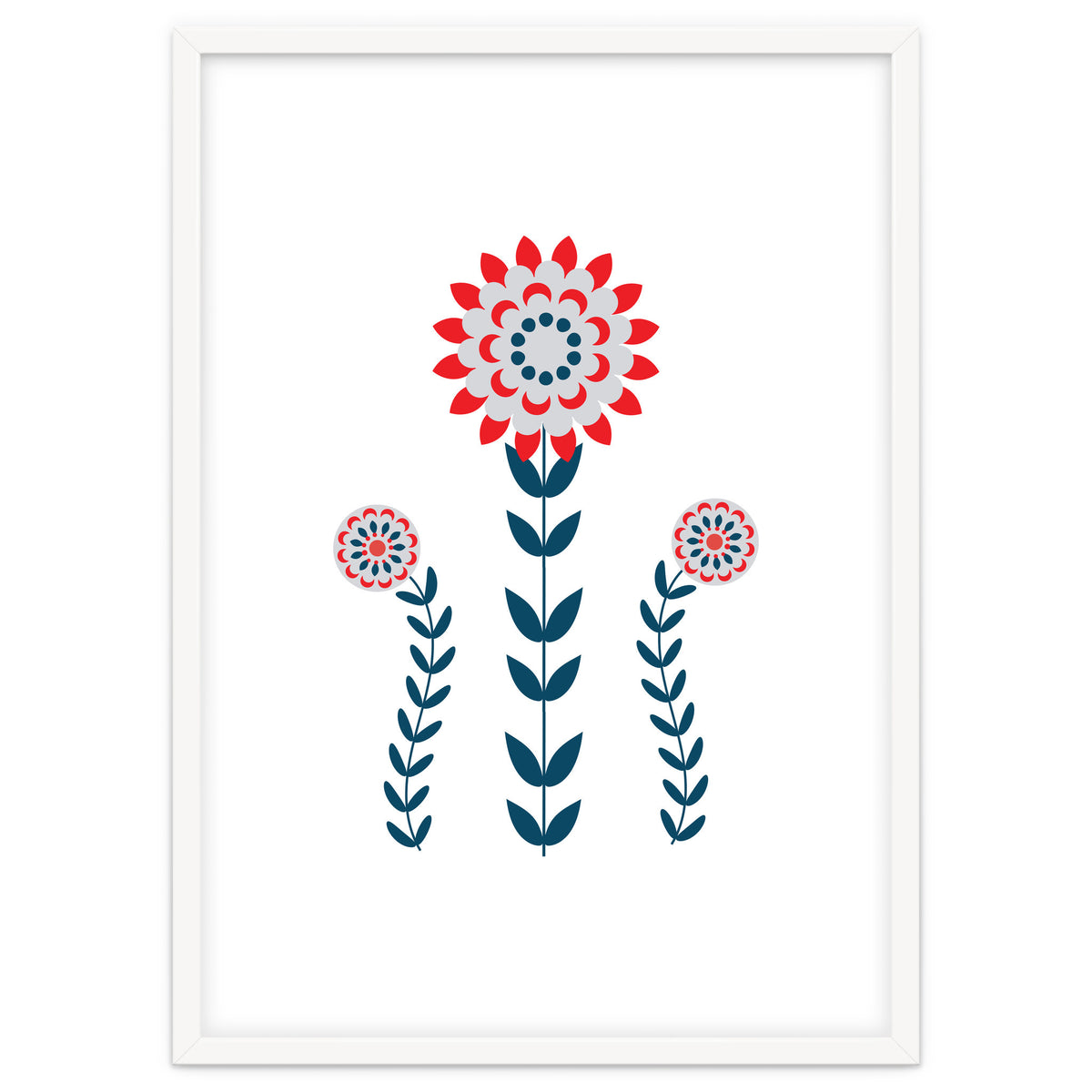 Scandi Folk Flowers