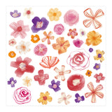 Fresh Watercolor Wildflowers (Print Only) thumbnail