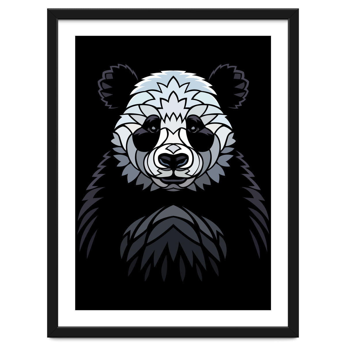 Tribal frontal Panda