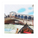 Lovely Gondola Ride Venetian Bridge (Print Only) thumbnail