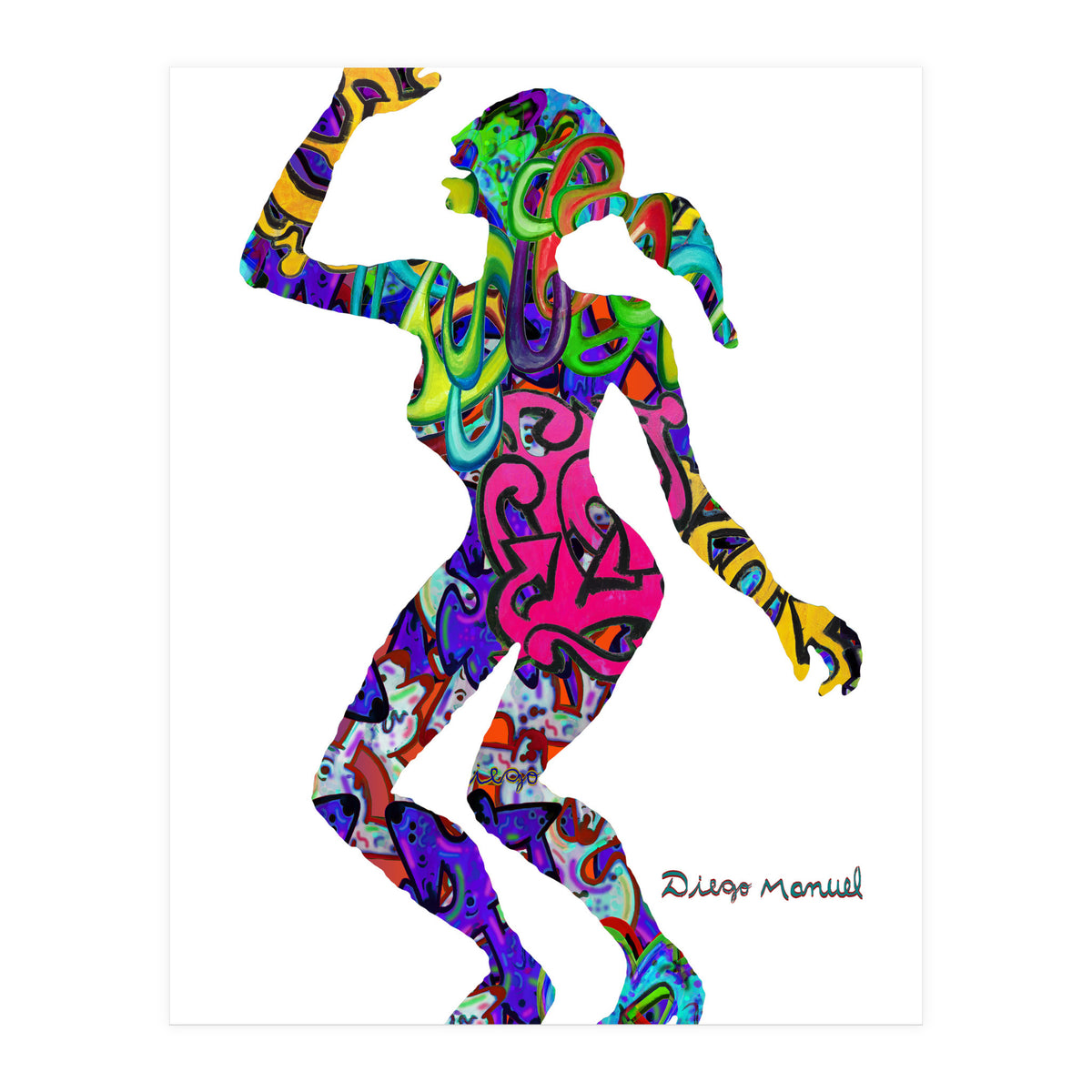 Dance Girl 28  (Print Only)