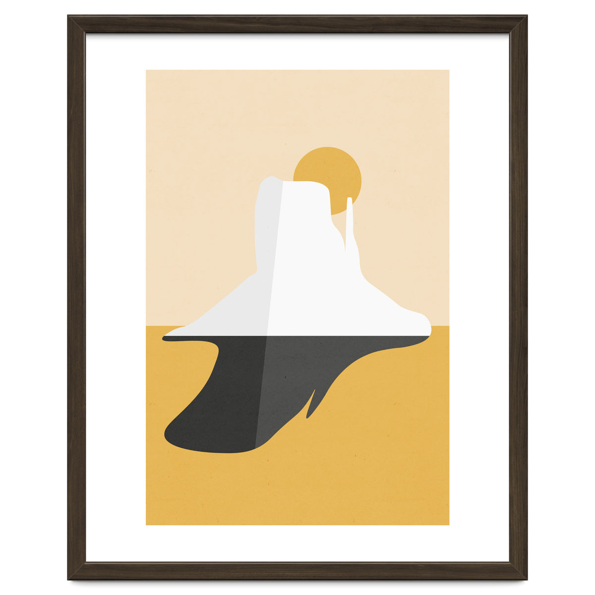 Abstract Mesa - Golden Desert