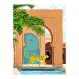 Cheetah under the Moroccan arch (Print Only) thumbnail
