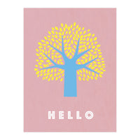 Hello - pop tree - (Print Only)