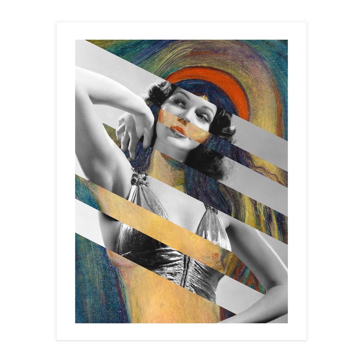 Munch's Madonna & Rita Hayworth  (Print Only)