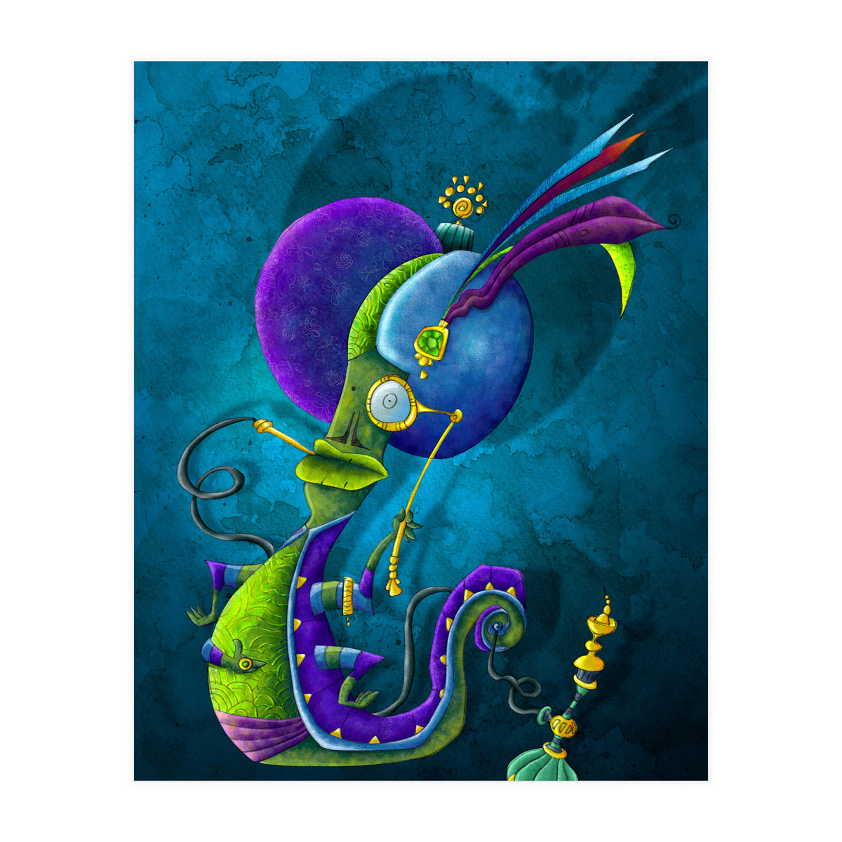 The Caterpillar (Print Only)