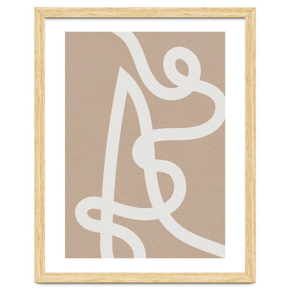 Abstract Minimal Line Art