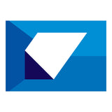 Geometric Shapes No. 32 -  blues (Print Only) thumbnail