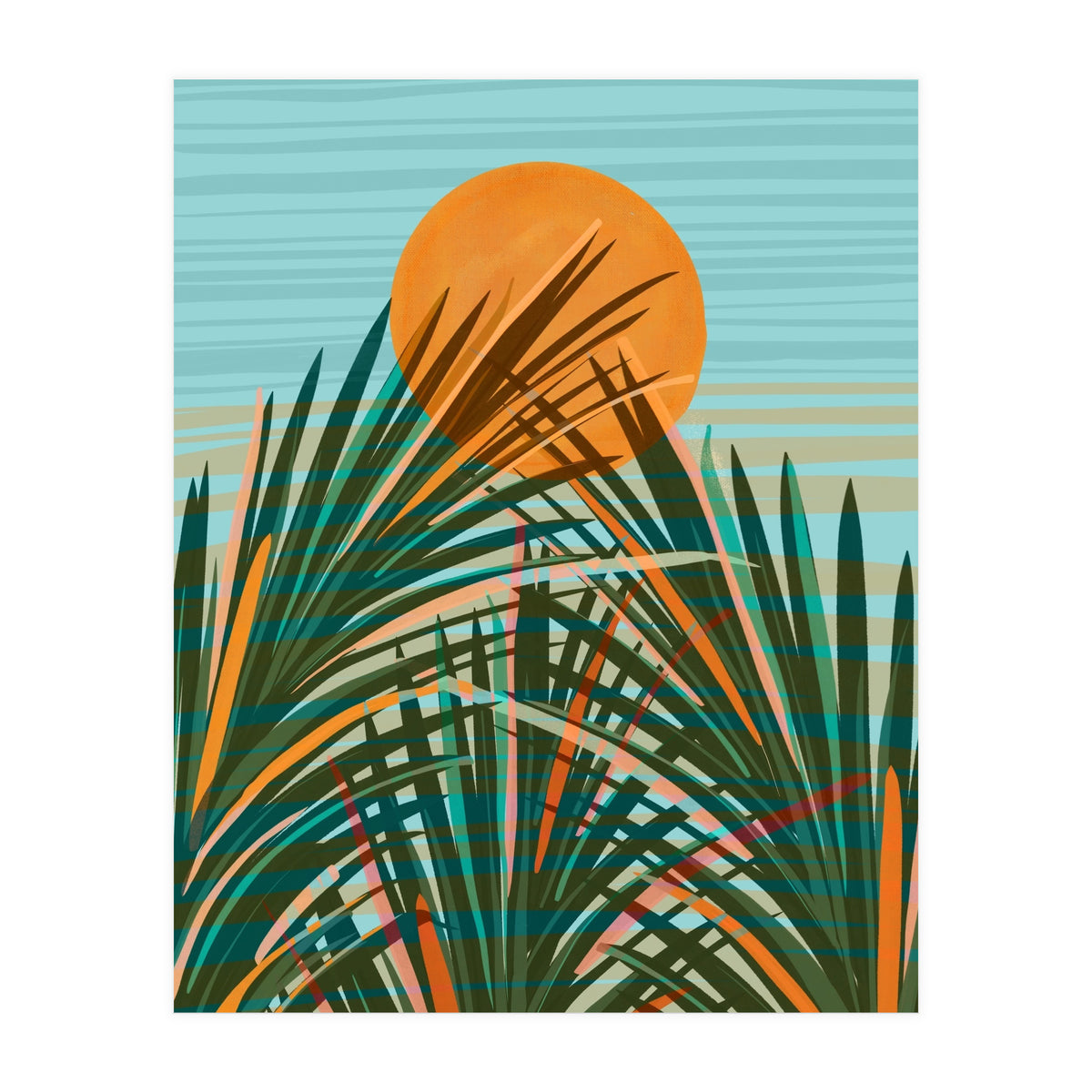 Glorious sunset (Print Only)