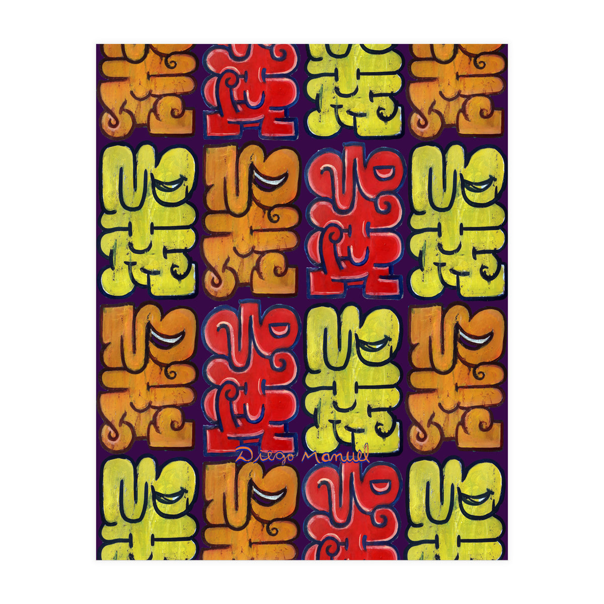 Garffiti 23 29 33 Tapiz C (Print Only)