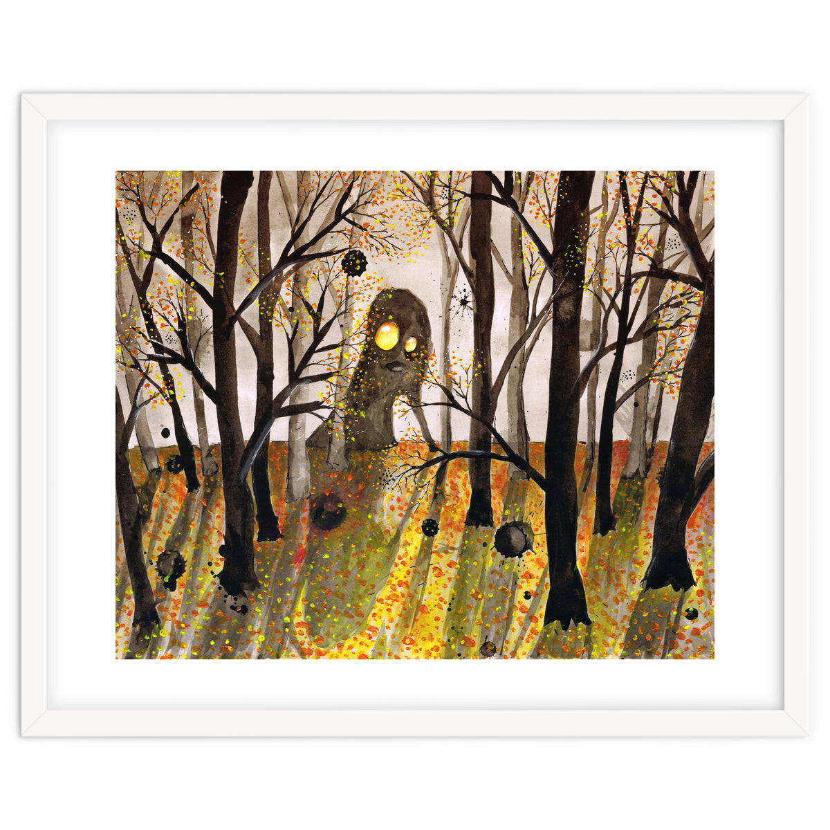 Monster in the woods