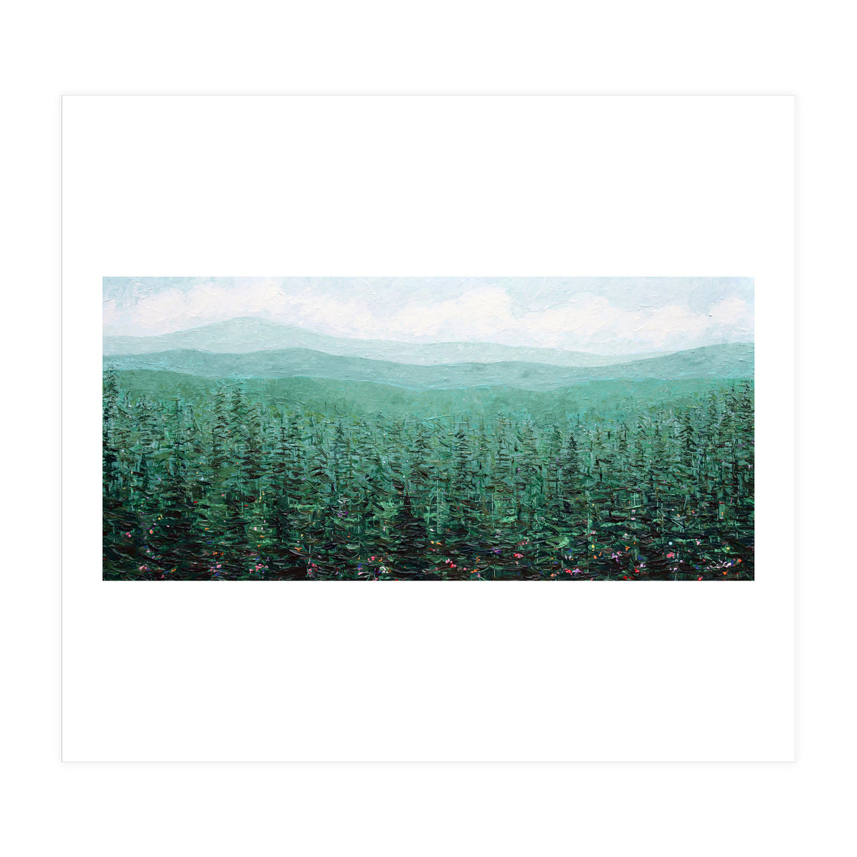 Oregon Pines (Print Only)