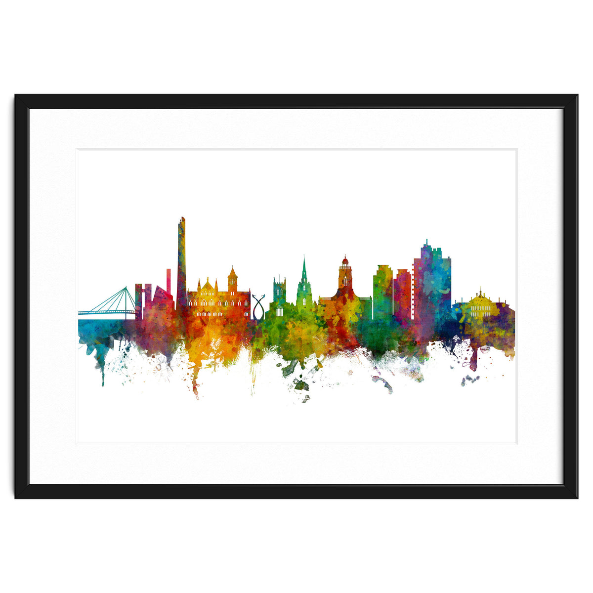 Northampton England Skyline